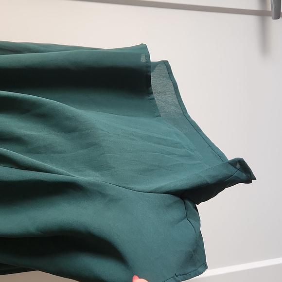 NWOT SHEIN emerald green romper - Picture 4 of 10